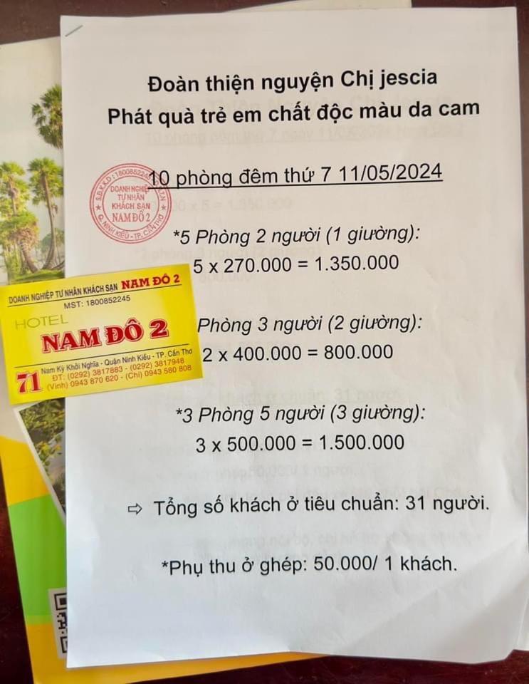 Khach San Nam Do 2 Can Tho Exterior foto